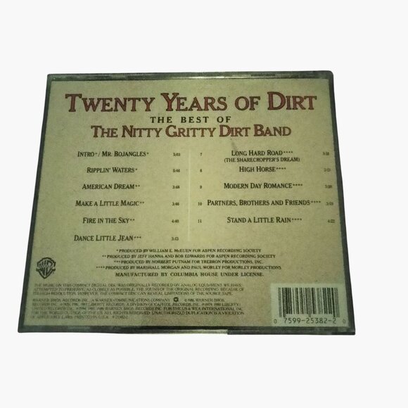 The Nitty Gritty Dirt Band Twenty Years Of Dirt CD - Picture 5 of 5